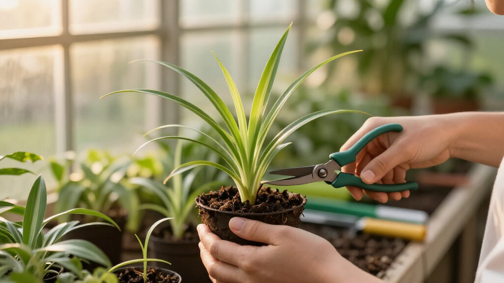 How to propagate spider plants