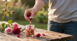 I’m Making Rose Salt From Garden-Grown Petals – It’s My Secret Ingredient When I Bake The Best Brownies In Town