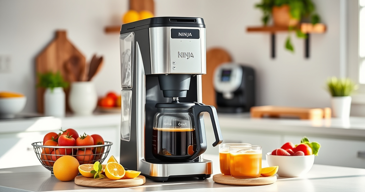 Make Summer Evenings Special with the Ninja Hot & Iced XL Coffee Maker