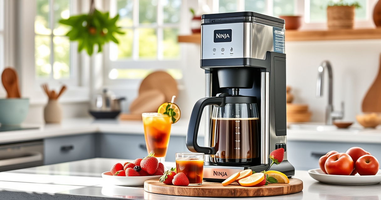 Ninja Hot & Iced XL Coffee Maker: Summer Coffee Versatility