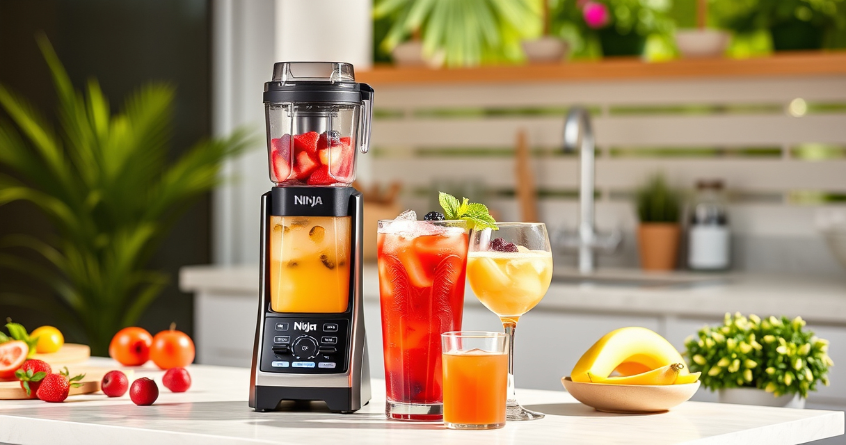 Ninja SLUSHi Twist: The Ultimate Summer Frozen Drink Maker