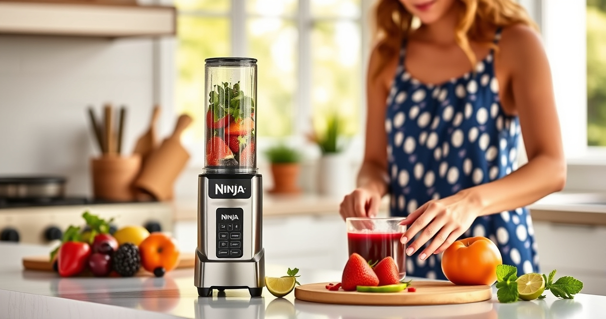 Stay Cool This Summer with the Ninja Blast Portable Blender
