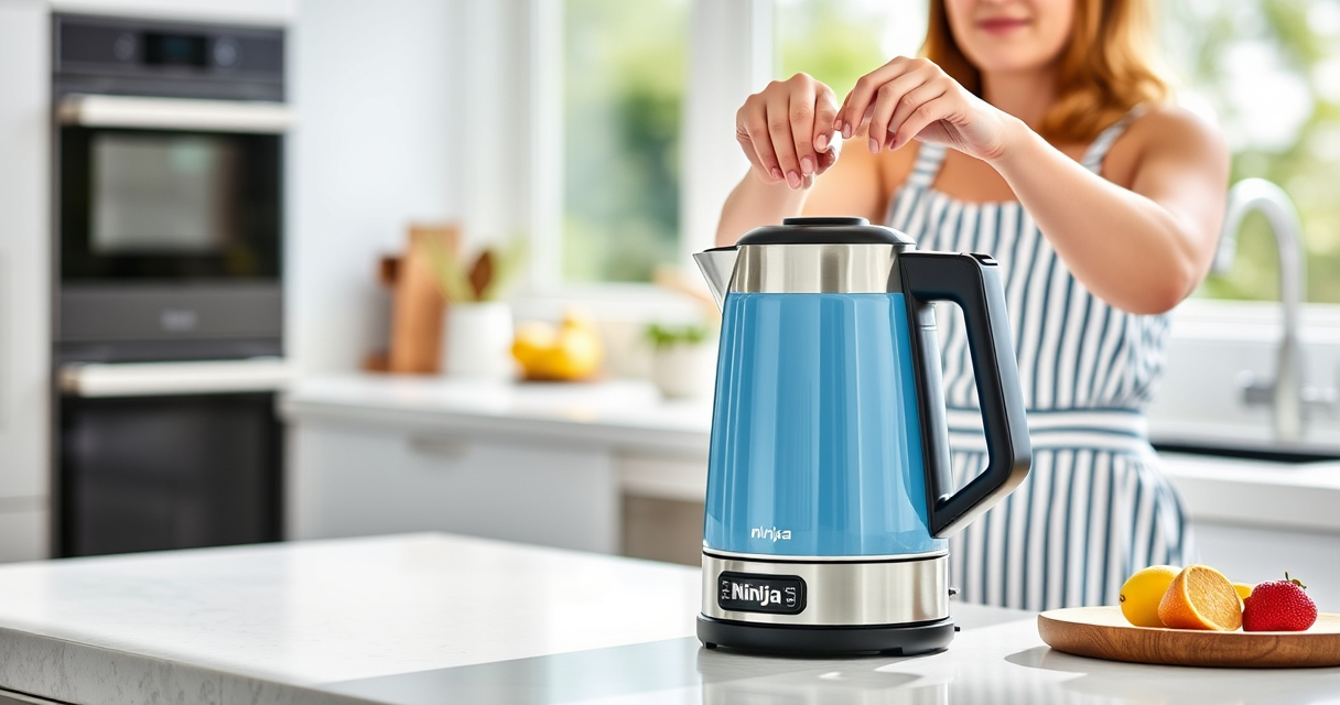 Summer Tea & Coffee Hacks with Ninja KT200BL Electric Kettle