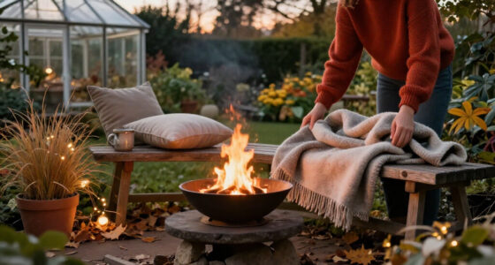4 Ways I’m Transitioning My Garden Into A Cosy Outdoor Living Space For Autumn