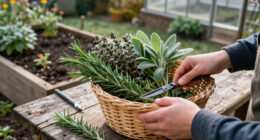 How To Harvest Herbs For Winter Cooking Before The First Frost