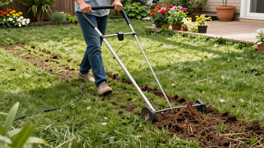 I Scarified My Lawn In Under 20 Minutes With This Electric Tool – And Now I'll Never Go Back To Doing It Manually