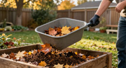 The Clever Secret To Speed Fall Leaves Into Free Compost By Spring