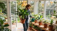 When To Bring Houseplants Inside—and How To Keep Them Healthy All Winter