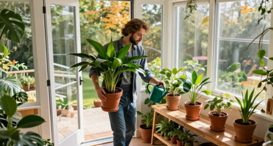 When To Bring Houseplants Inside—and How To Keep Them Healthy All Winter