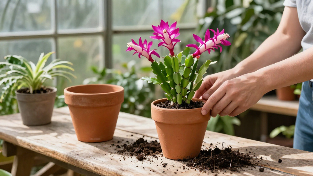 When To Repot A Christmas Cactus – Repotting Too Soon Could Spoil This Year’s Flowers