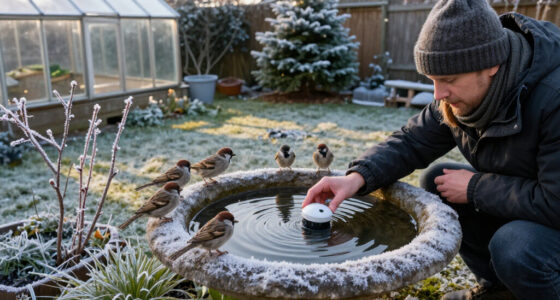 Wildlife Experts Say This Clever Gadget Will Stop Your Bird Bath From Freezing Over This Winter – It’s A Fuss-free Way To Support Birds In Cold Weather